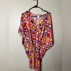 Trina Turk Swim & Spa CollectionSwimsuit Cover Up Tunic Dress medium